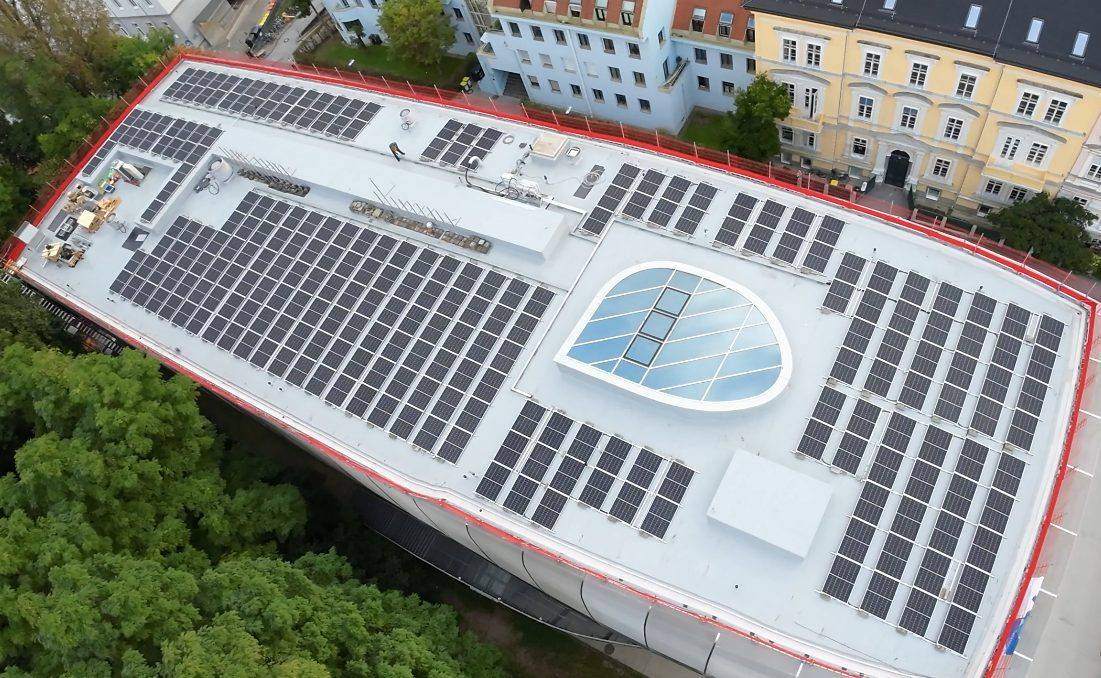 Planung und Montage einer PV-Großanlage